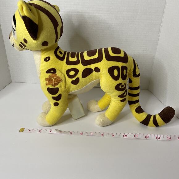 Disney Store Lion Guard Fuli Plush Toy Cheetah The Lion King 12"x 11" - Picture 3 of 6